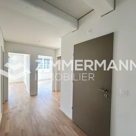 Rent this 4 bed apartment on Avenue François-Besson 7 in 1217 Meyrin, Switzerland