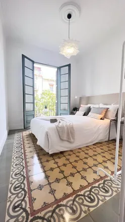 Rent this 4 bed apartment on Carrer de Calàbria in 61, 08015 Barcelona