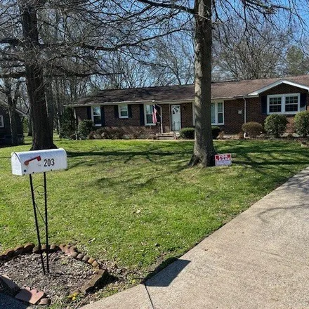 Rent this 3 bed house on 203 Southburn Drive in Colonial Acres, Hendersonville