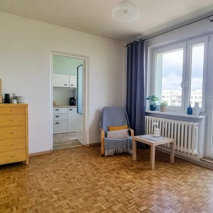 Rent this 1 bed apartment on Rondo Romana Dmowskiego in 00-510 Warsaw, Poland