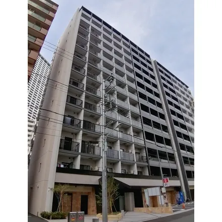 Rent this studio apartment on Asashio-kobashi Bridge in Kachidoki, Chuo