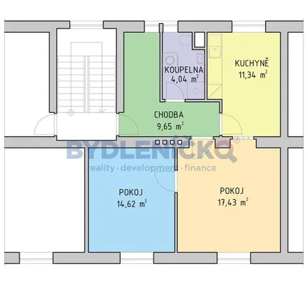 Rent this 2 bed apartment on Čechova 448/26 in 370 01 České Budějovice, Czechia