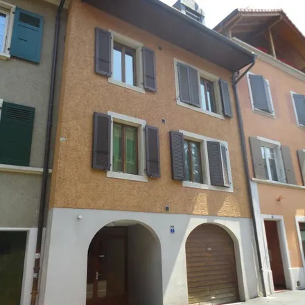 Rent this 2 bed apartment on Rue de l'Abbaye 5 in 1350 Orbe, Switzerland
