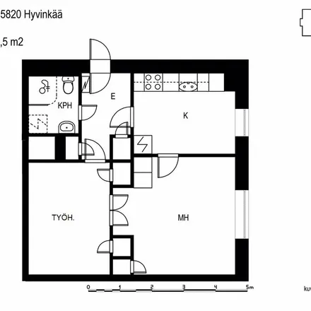 Image 2 - Vesitorninkatu 1, 05820 Hyvinkää, Finland - Apartment for rent