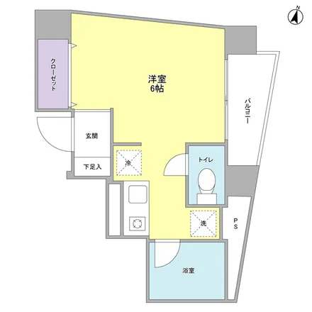 Image 2 - ピエロ７７号, あけぼのばし通り, Sumiyoshicho, Shinjuku, 162-0054, Japan - Apartment for rent