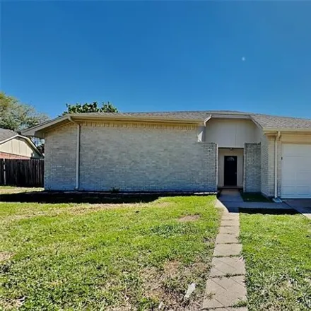 Rent this 3 bed house on 7398 Skybright Lane in Harris County, TX 77095