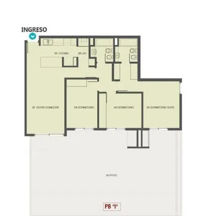 Buy this 3 bed apartment on Avenida Juan José Paso 7776 in Fisherton, Rosario