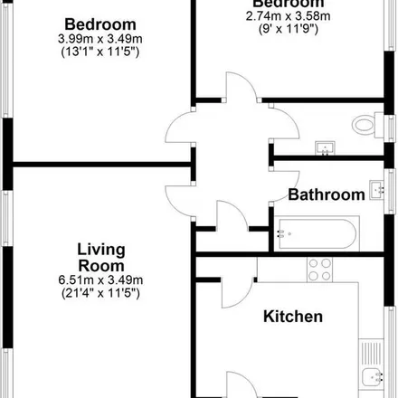 Image 5 - Chadley Close, Ulverley Green, B91 2DD, United Kingdom - Apartment for rent