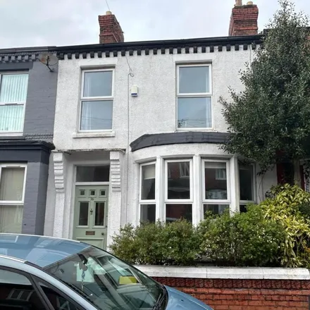 Rent this 4 bed townhouse on Rossett Avenue in Liverpool, L17 2AP