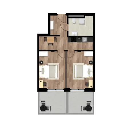 Rent this 2 bed room on Waagner-Biro-Straße 130 in 8020 Graz, Austria