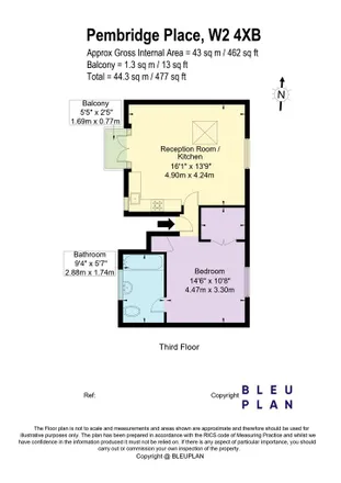 Image 8 - 17 Pembridge Place, London, W11 2SU, United Kingdom - Apartment for rent
