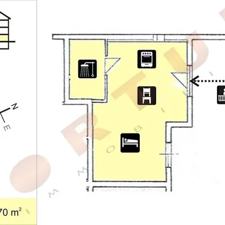 Rent this 1 bed apartment on UniCredit Bank in Via Emilia Est 113d, 43123 Parma PR