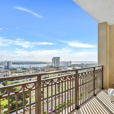 Rent this 3 bed apartment on CityPlace South Tower Parking Garage in Alabama Avenue, West Palm Beach