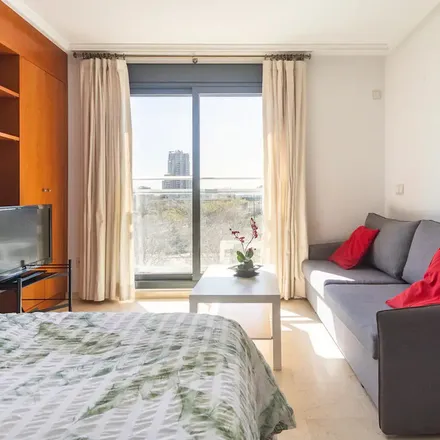 Rent this studio apartment on Passeig de l'Albereda in 46024 Valencia, Spain