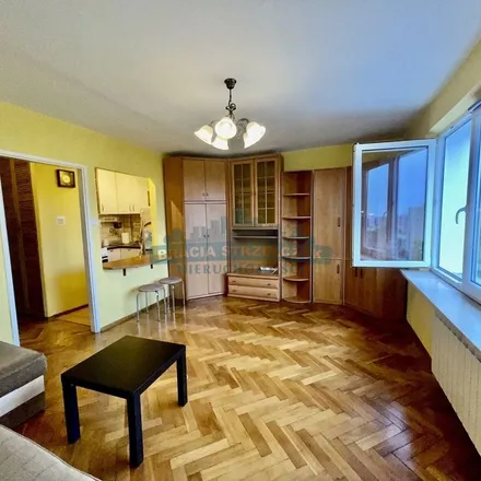 Rent this 1 bed apartment on Mordechaja Anielewicza 23 in 01-026 Warsaw, Poland