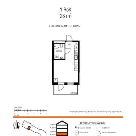 Rent this 1 bed apartment on Rönninge station in Dånviksvägen, 144 61 Salems kommun