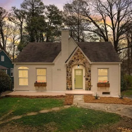 Buy this 4 bed house on 593 South Evelyn Place Northwest in Atlanta, GA 30318