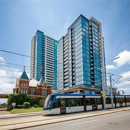 Rent this 1 bed apartment on Kaufman House in 621 King Street West, Kitchener