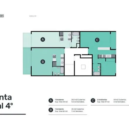 Buy this 1 bed apartment on Avenida Directorio 1351 in Caballito, C1406 GZB Buenos Aires