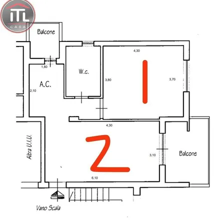 Rent this 2 bed apartment on Del Capo G./Campi Salentina in Via Gagliano del Capo, 00132 Rome RM