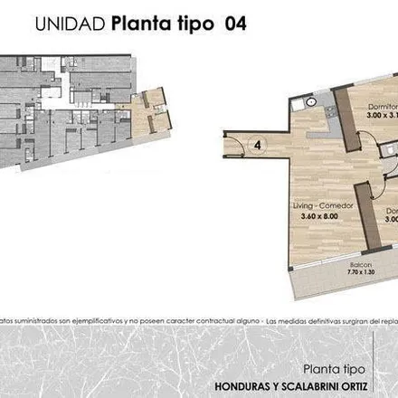 Rent this 2 bed apartment on Avenida Raúl Scalabrini Ortiz 1493 in Palermo, C1414 DOB Buenos Aires