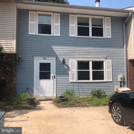 Buy this 3 bed townhouse on 7611 Haines Court in Laurel, MD 20707