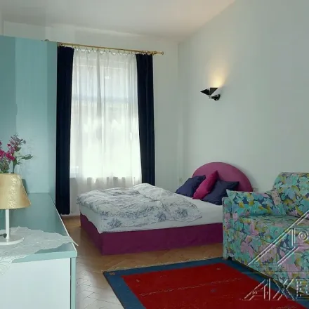 Rent this 2 bed apartment on Arcibiskupské gymnázium in Korunní 586/2, 120 00 Prague