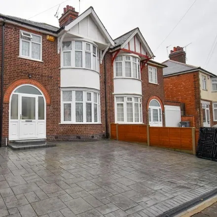 Rent this 3 bed duplex on Meredith Road in Leicester, LE3 2EP