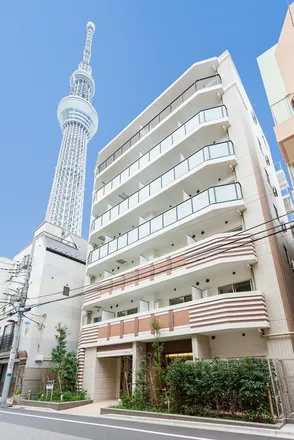 Rent this 1 bed apartment on unnamed road in Mukojima 3-chome, Sumida