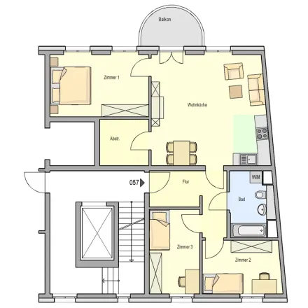 Image 1 - Citroën Niederlassung Nürnberg, Regensburger Straße 418b, 90480 Nuremberg, Germany - Apartment for rent