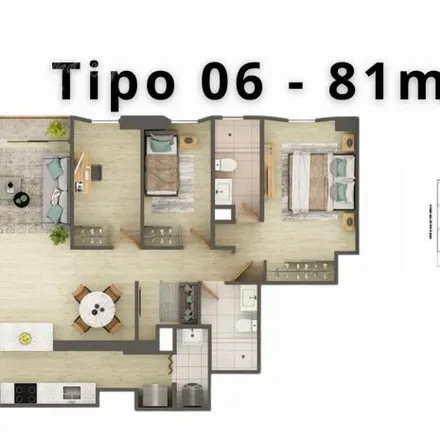 Buy this 3 bed apartment on Republic of Panama Avenue in Miraflores, Lima Metropolitan Area 15047