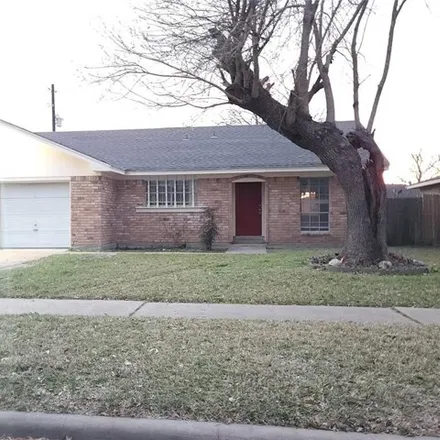 Rent this 3 bed house on 14480 Alrover Street in Houston, TX 77045