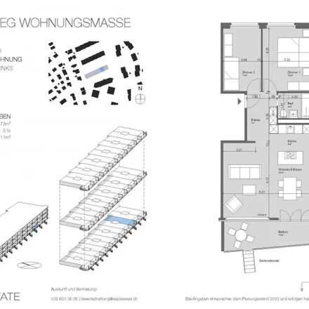 Image 2 - Amselweg 9, 4528 Bezirk Wasseramt, Switzerland - Apartment for rent