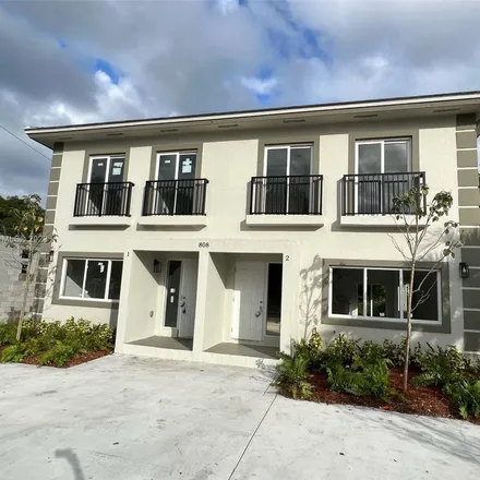 Rent this 3 bed apartment on 808 Northwest 16th Avenue in Fort Lauderdale, FL 33311