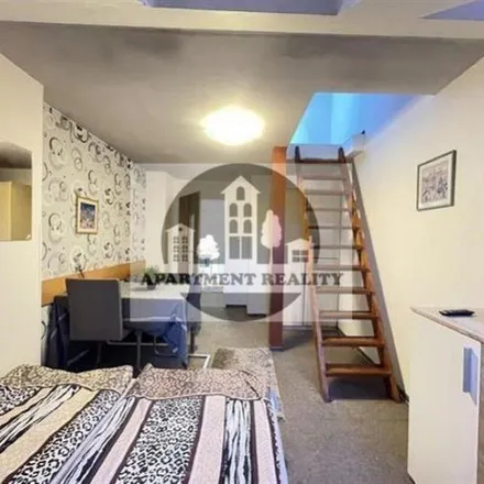 Rent this 1 bed apartment on Pravá 766/2 in 147 00 Prague, Czechia