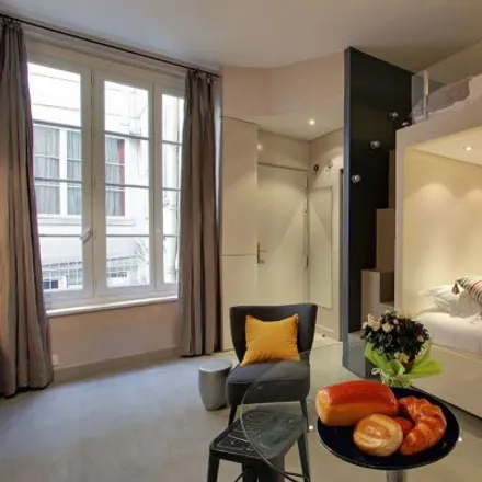 Rent this studio apartment on 11 Rue Montorgueil in 75001 Paris, France