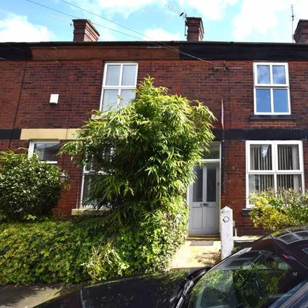 Rent this 3 bed townhouse on Ernest Street in Prestwich, M25 3HJ