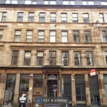 Rent this 1 bed apartment on Anderson's Hair Salon in 14 South Frederick Street, Glasgow