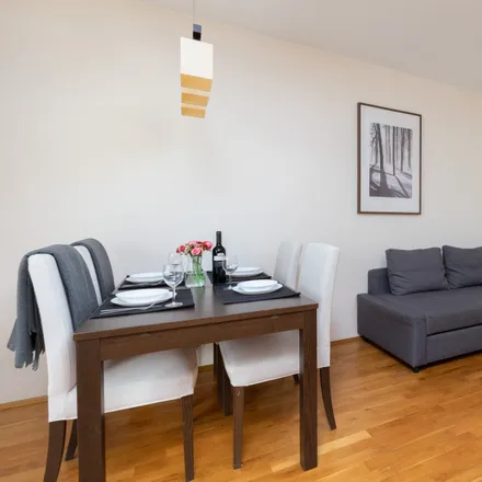 Rent this 1 bed apartment on Olsztyńska 3A in 80-395 Gdansk, Poland