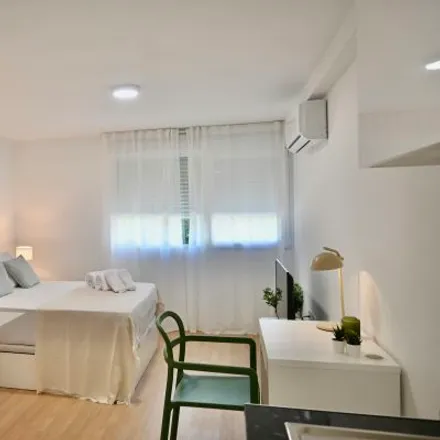Rent this studio apartment on Madrid in Pasaje de la Virgen de la Alegría, 28027 Madrid