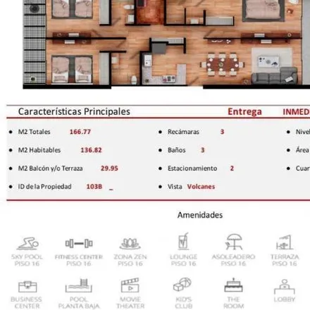 Buy this 3 bed apartment on unnamed road in Unicacion no especificada, 72830 Distrito Sonata