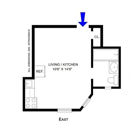 Image 4 - 245 West 75th Street, New York, NY 10023, USA - Apartment for rent