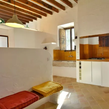 Rent this 3 bed townhouse on Bunyola in Balearic Islands, Spain