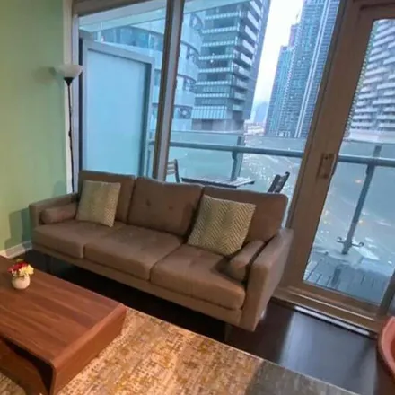 Rent this 1 bed condo on Toronto in ON M5J 0A9, Canada