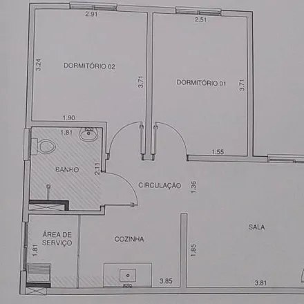 Buy this 2 bed apartment on Estrada Hisaichi Takebayashi in Caetetuba, Atibaia - SP