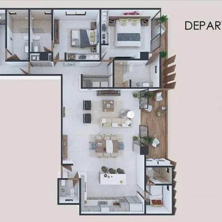 Buy this 3 bed apartment on Avenida Pioneros in Smz 11, 77504 Cancún