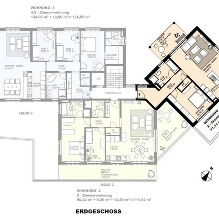 Rent this 2 bed apartment on Eitentalweg in 79400 Hammerstein Kandern, Germany