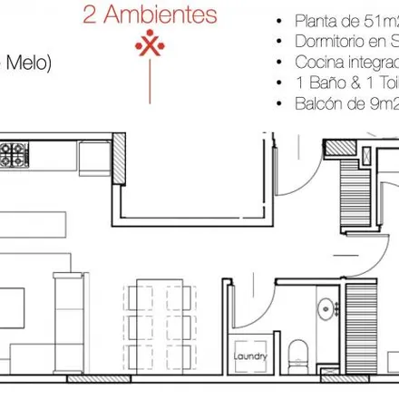 Buy this studio apartment on Sánchez de Bustamante 2534 in Recoleta, C1425 AAS Buenos Aires