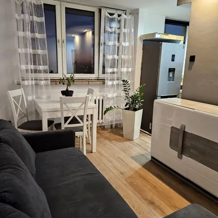 Rent this 2 bed apartment on Kornela Makuszyńskiego 21 in 44-310 Radlin, Poland