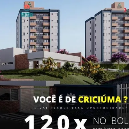Buy this 2 bed apartment on Rua Thereza Demboski Milak in Linha Batista, Criciúma - SC